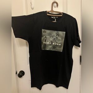 Hugo Boss Men- Cotton T Shirt Black